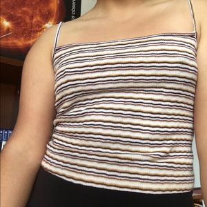 Striped tank top
